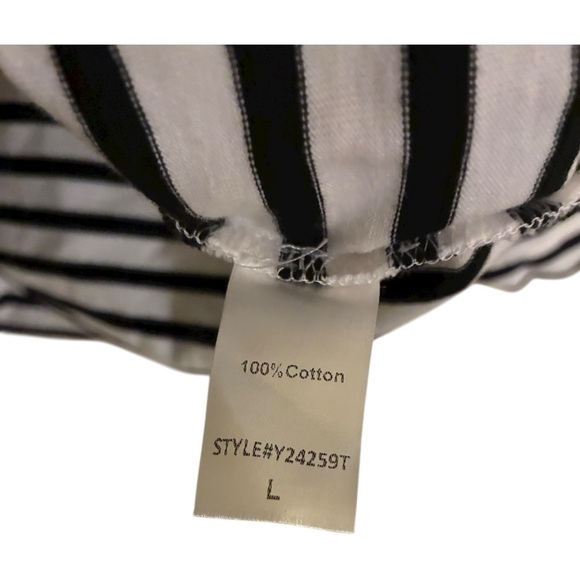 Tuckernuck Heavyweight Jersey Breton Stripe Shirt - Picture 3 of 3